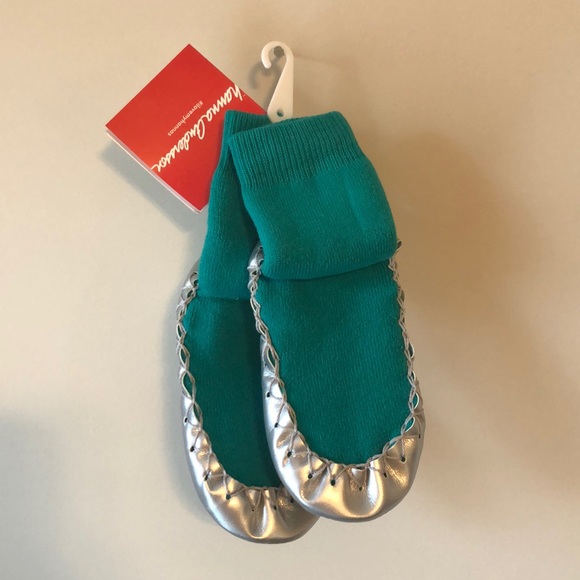 Hanna Andersson Washable Moccasins- Size 7-9 Shoe - Picture 1 of 5